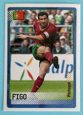 Luis Figo Portugal - Road to Fifa World Cup 2002 Panini Football Sticker 60