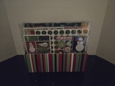 8x8 Let It Snow Scrapbook Album Christmas Kit