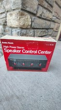 Realistic High-Power Stereo Speaker Control Center No. 40-136 - New Open Box