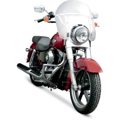 Lindby Custom The Linbar Chrome Highway Bar with O-Ring Footrests - 114-1
