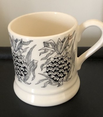 Ananas ~ Gemüsegarten ~ 1/2 Pint Becher ~ 1. Qualität Emma Bridgewater ~ Neu