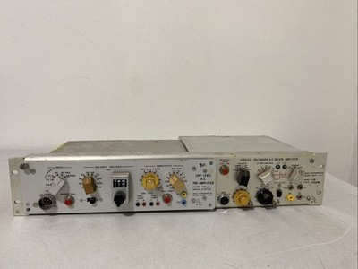 Grass Instruments Polygraph DC Driver Amplifier 7DAG, Pre-Amplifier 7P1J AS IS