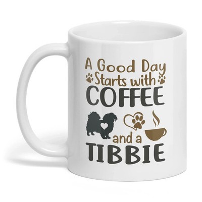 Tibetan spaniel Dog Mug,Little Lion,Tibbie Dog,Tibet,Cup,Simkhyi, Coffee Mugs