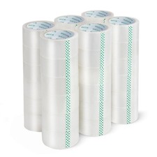 36 Rolls Clear Packing Tape,Packaging Tape for Moving Boxes, Shipping, Office...