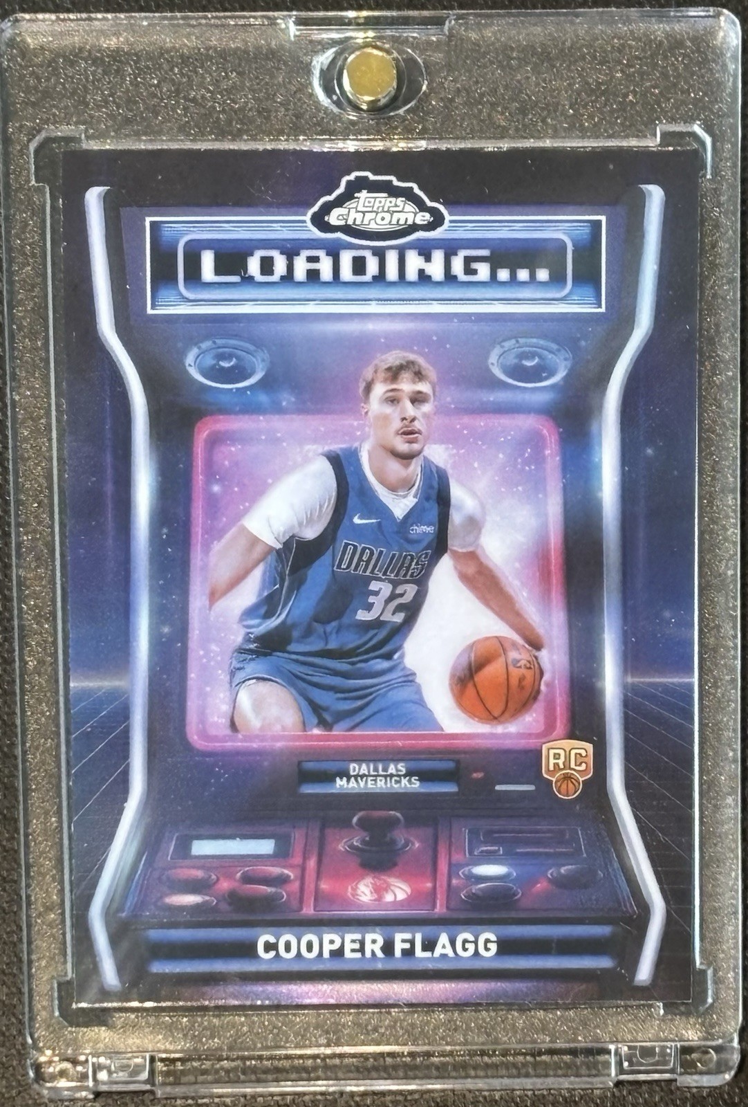 2025-26 Topps Chrome COOPER FLAGG LOADING #LD-11 RC ROOKIE Dallas Mavericks