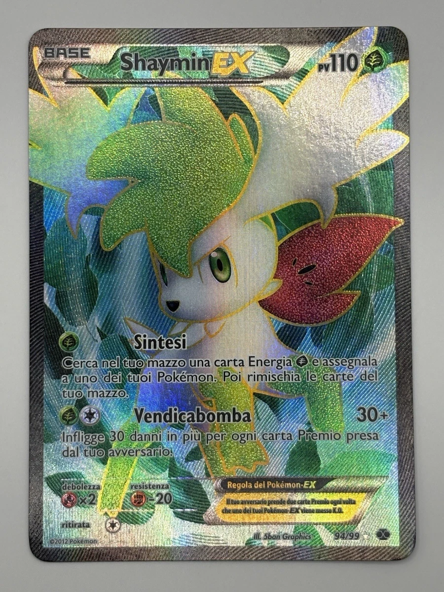 Shaymin Pokémon TCG Next Destinies Individual Collectible Card