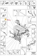 VOLVO XC90 MK2 Cooling System Hose 32249934 NEW GENUINE