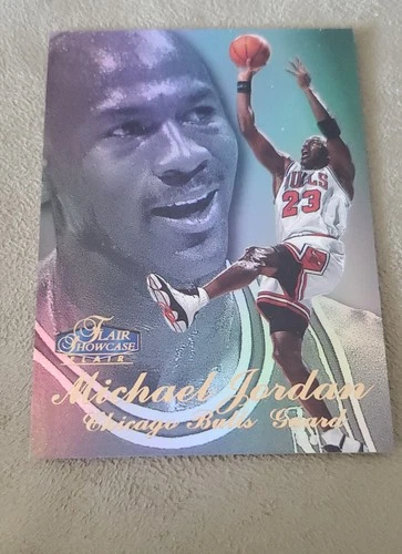 1997-98 Flair Showcase - Michael Jordan #1 Row 3