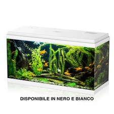 Simply LED 60 Set Bianco - acquario completo 60 litri con luce LED filtro e risc