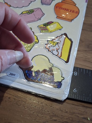 Vintage Stickers,BJ,decal Specialties,SWEET TREATS,loose Plastic,,1 Sht,1 Pk,AG1 - Picture 6 of 6