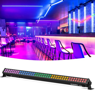 #ad #ad 80LEDs Wall Washer Light DMX RGBW Strobe Beam DJ Effect Lights Disco Party Bar $259.99