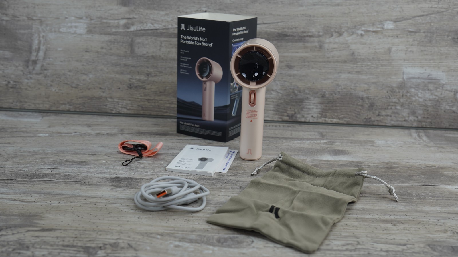 Ultra-Light Portable Handheld Fan - 12-Hour Battery Life for Outdoor Adventures