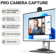 Cam Link 4K Capture Card for DSLR Webcam