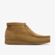Clarks Men's Wallaston Boot Dark Sand Suede 26184619