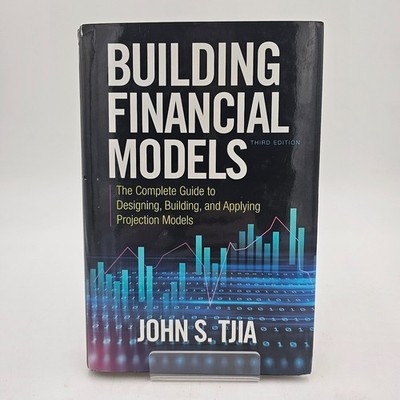 Building Financial Models Tjia 3rd Edition | Valuation Analysis Excel HC/DJ Good