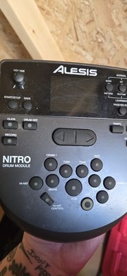 Alesis Nitro Electronic Drum Kit, 8 Pads, Drum Module, Programmable with Stool