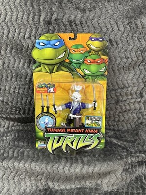 TEENAGE MUTANT NINJA TURTLES TMNT USAGI YOJIMBO 2004 PLAYMATES ON CARD. NIB.