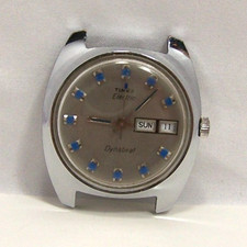 Vintage Men's Timex Electric Watch for Parts/Repair/Restore, Not Running
