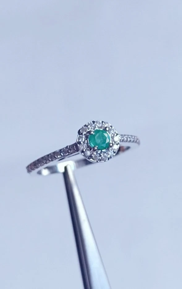 Orecchini A Perno In Argento 925 Con Diamante Simulato 6mm - Solitario Regalo