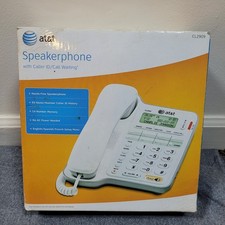 At T CL2909 Speakerphone with Large Button, Display, Caller ID, and Call Waiting