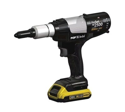 STANLEY POP Avdel ProSet PB2500 Professional-Grade Battery-Powered Riveting Tool