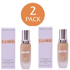 LA MER The Soft Fluid Long Wear Foundation - SPF20, 1oz (2 pack)