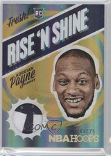 2014-15 NBA Hoops Rise 'N Shine Memorabilia Prime 1/25 Adreian Payne #14 0q0