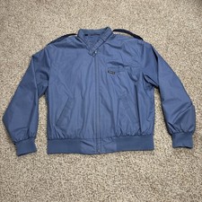 Vintage Members Only Classic Iconic Racer Jacket Blue Men  s L Bomber Jacket