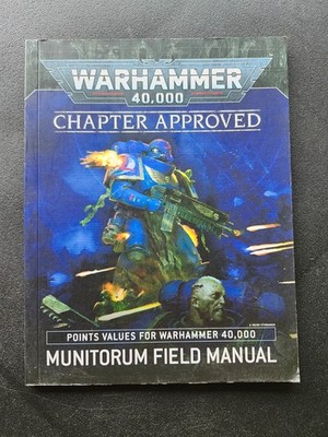 Warhammer 40k Chapter Approved Munitorum Field Manual