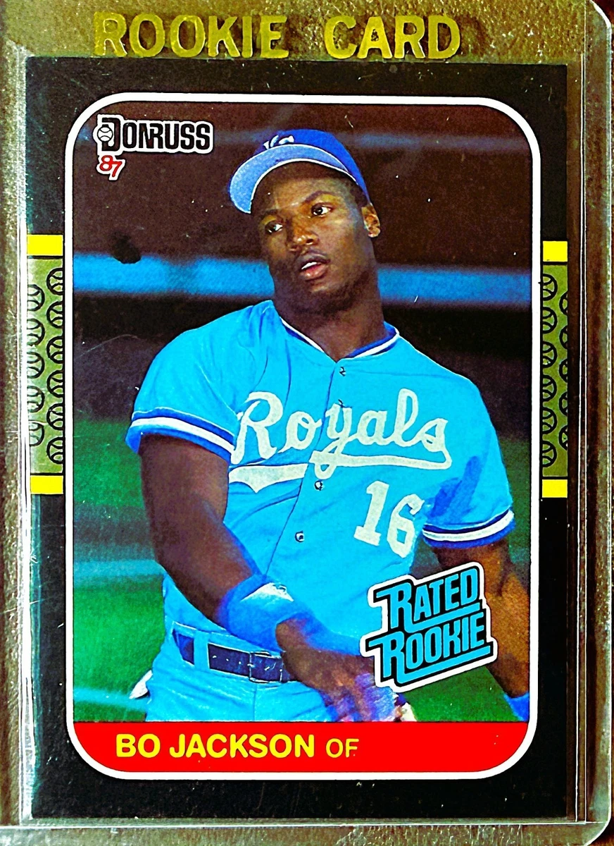 Donruss Bo Jackson Baseball 1987 Season Sports Trading Cards