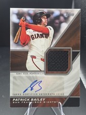 2026 Topps Series 1 - Major League Material Autographs Patrick Bailey