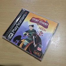 Disney's Story Studio: Mulan (Sony PlayStation 1, 1999 Complete & Tested.
