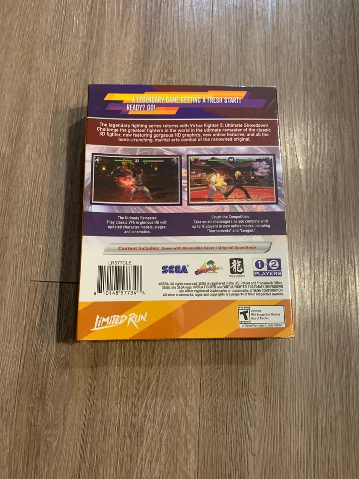 Virtua Fighter 5 Ultimate Showdown PS4 Classic Edition Limited Run #577 New - Image 2 of 4
