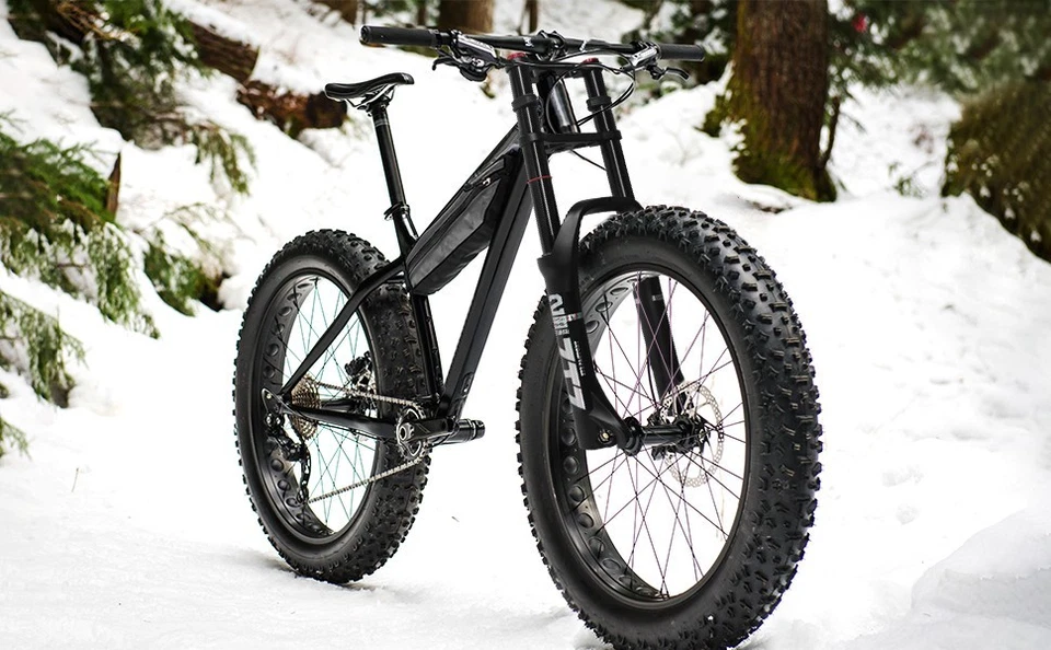 Horquilla de bicicleta ZTZ 20/26 pulgadas 4,0 Fat Tire - 180 mm de recorrido, 135 mm de distancia entre bujes, QR 9 mm Foto 4 de 4