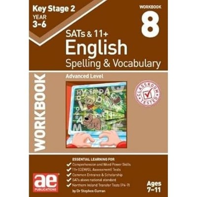 KS2 Spelling & Vocabulary Workbook 8:... by Vokes, Warren J Paperback / softback