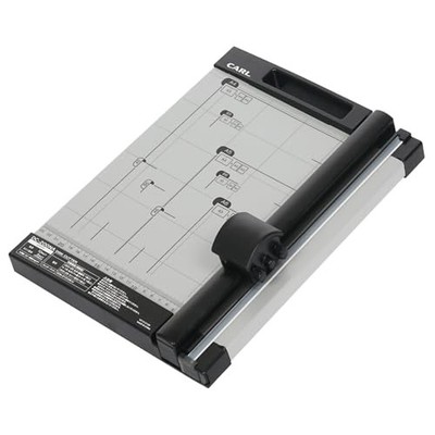 Carl Office Equipment CARL DC-200NA Paper Cutter A4 Compatible 10-Sheet Capacity