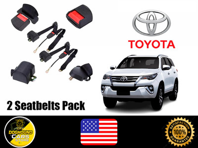 For All Toyota 2 Car Seat Belts Front Seats Adjustable And Elastic High Quality