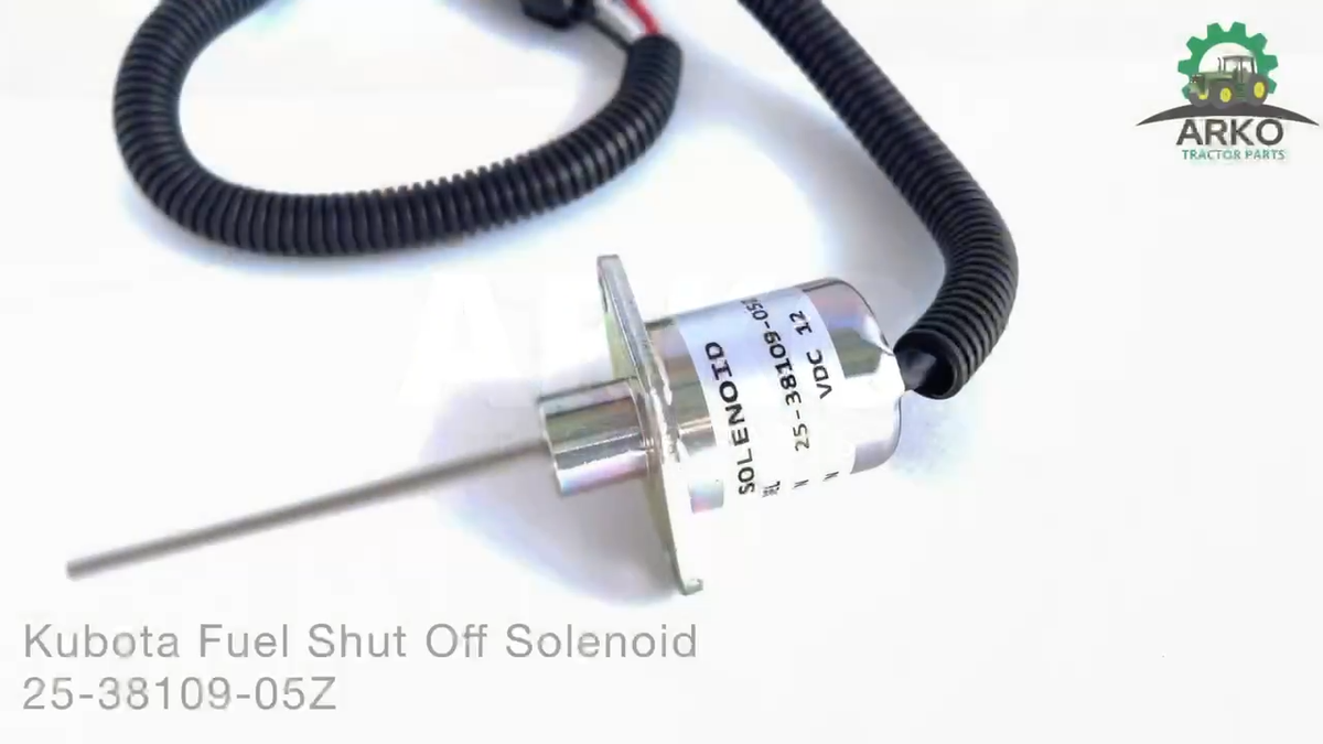 25-38109-05Z Shut Off Solenoid 25-38109-05S For Kubota 25 25-38109-05Z Shut Off Solenoid 25-38109-05S For Kubota 25