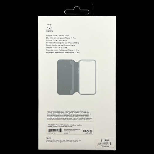 Genuine Original Apple iPhone Leather & Leather Folio & Silicone Case - Open box - Picture 259 of 390
