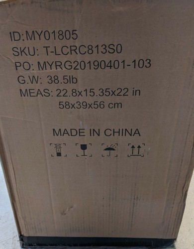 Brand New Still in the Box 3 Piece All Black Wicker Outdoor Patio Set - Picture 6 of 6