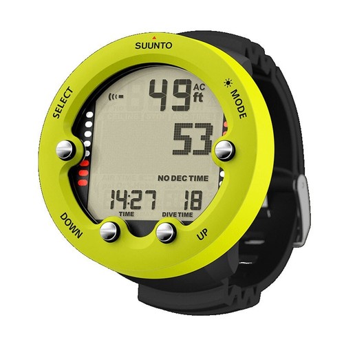 Suunto Zoop Novo mit Displayschutz lime - Tauchcomputer - Neuware