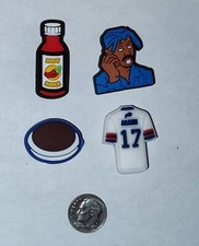 Assortment of Shoe Charms Lot 4 Pieces