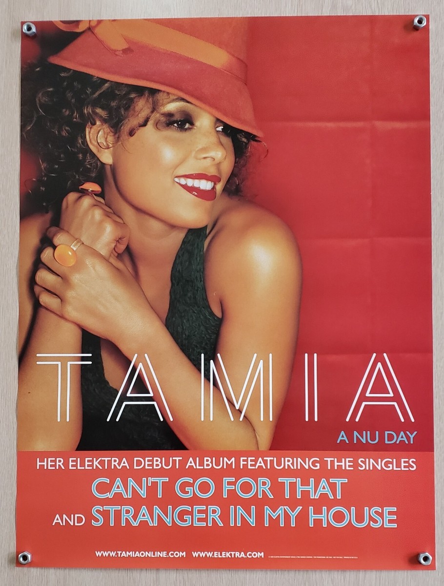 Tamia A Nu Day Rare Original 2000 18x24 Record Label Promo Poster