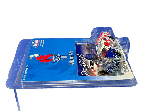 Action Sports Image, 100 Olympics Atlanta 1996, Dale Earnhardt, 1:64 NIP - Picture 9 of 11