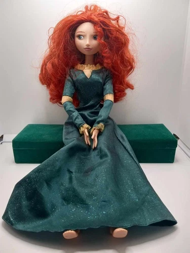 Disney Store Exclusive 16" Talking Singing Princess Merida Brave Doll 
