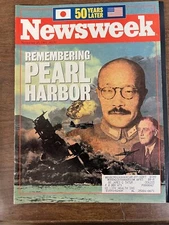 November 23, 1991 Newsweek Magazine Remembering Pearl Harbor
