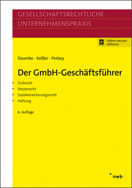 Thumbnail - Michael Daumke Der Gmbh-geschäftsführer 9783482454264