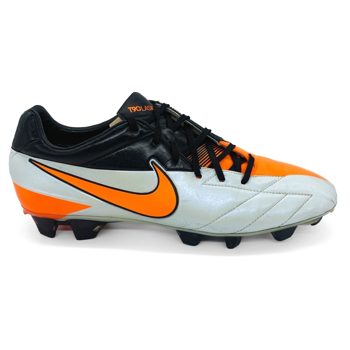 【 USED 】 NIKE T90 LASER IV HG-B (27㎝) Nike Total 90 Laser IV KL FG 472555-400 RARE Kanga-Lite