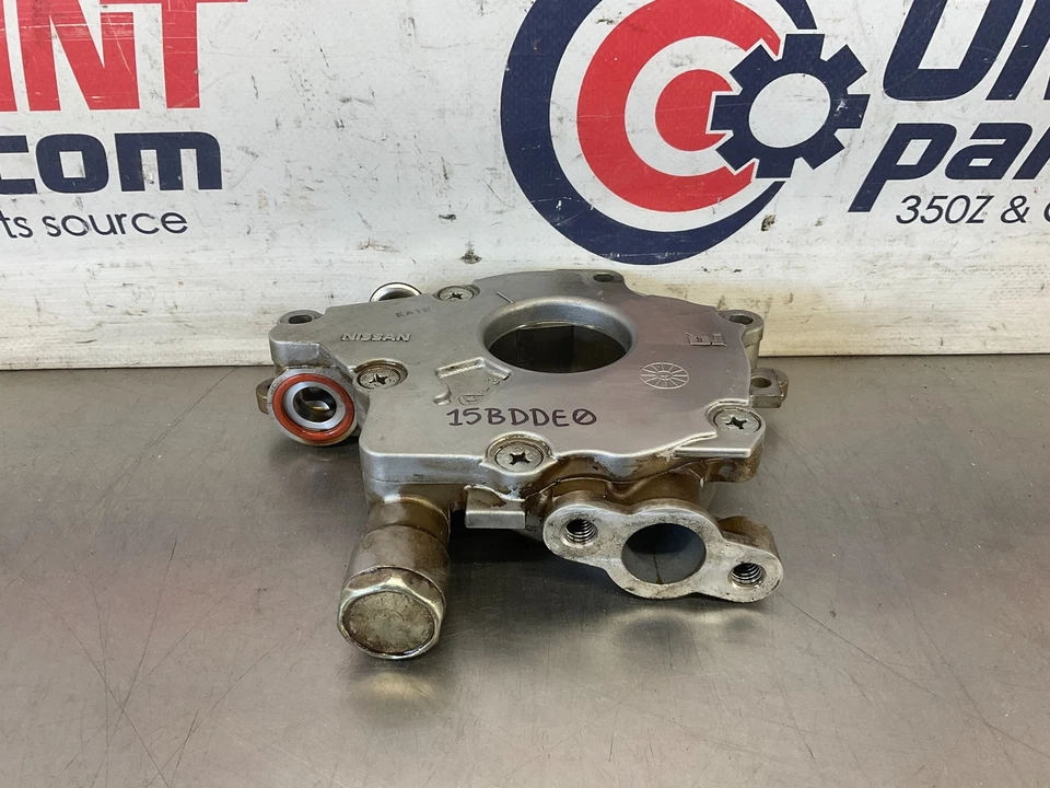 2003 Infiniti G35 VQ35DE Oil Pump Cooler Assembly OEM 15BDDE0 - Image 4 of 4