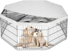 Puppy Playpen Cover Sun Rain Proof Cover Playpen Cover Fits 8 Panels Dog Pen